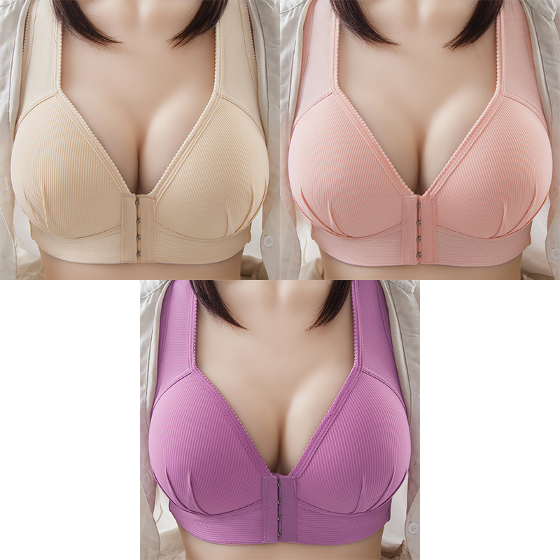 🔥Hot Sell🔥⏰LAST DAY 50% OFF⏰Thin Wireless Push Up Plus Size Bra